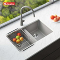 Chậu rửa bát 2 hố Konox Veloci 760D-Grey