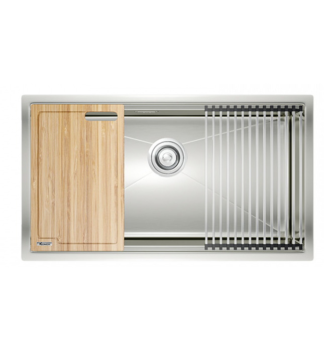 Chậu rửa bát 1 hố Konox KN8046SU-Full