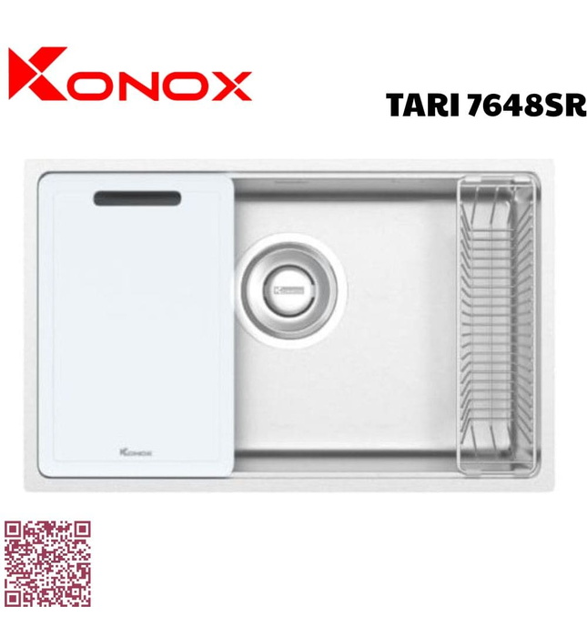 Chậu rửa bát 1 hố Konox TARI 7648SR
