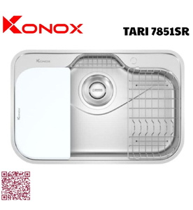 Chậu rửa bát 1 hố Konox TARI 7851SR