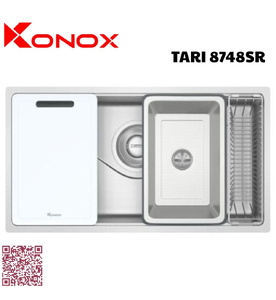 Chậu rửa bát 1 hố Konox TARI 8748SR