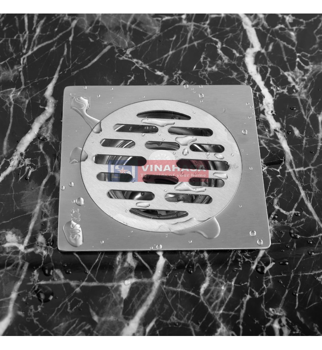 Ga thoát sàn inox304 Vinahasa 304-GC312