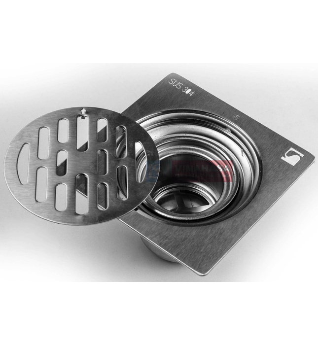 Ga thoát sàn inox304 Vinahasa 304GS326