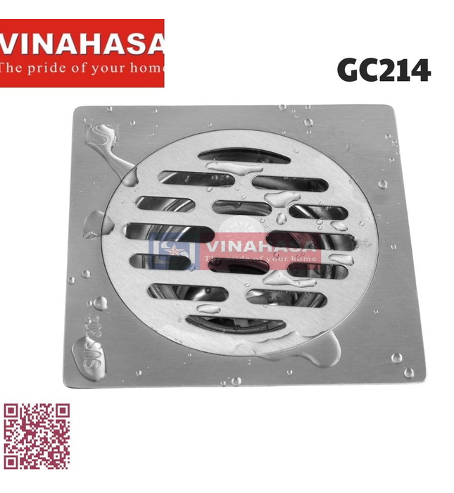 Ga thoát sàn inox201 Vinahasa GC214