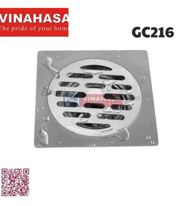 Ga thoát sàn inox201 Vinahasa GC216