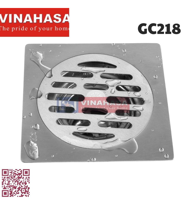 Ga thoát sàn inox201 Vinahasa GC218