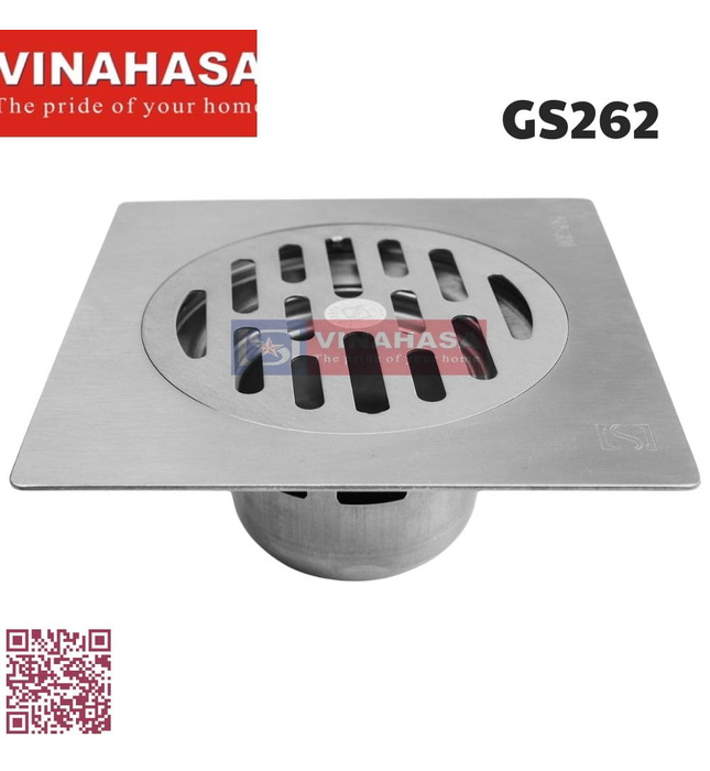 Ga thoát sàn inox201 Vinahasa GS262