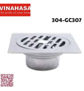 Ga thoát sàn inox304 Vinahasa 304-GC307