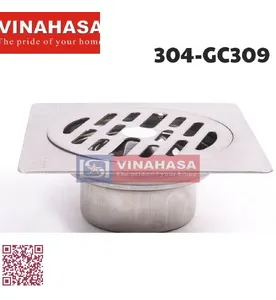 Ga thoát sàn inox304 Vinahasa 304-GC309