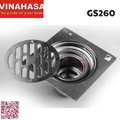 Ga thoát sàn inox201 Vinahasa GS260