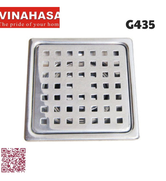 Ga thoát sàn inox201 Vinahasa G435