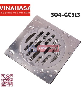 Ga thoát sàn inox304 Vinahasa 304-GC313