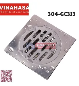 Ga thoát sàn inox304 Vinahasa 304-GC313