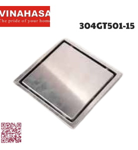 Ga thoát sàn inox304 Vinahasa 304GT501-15