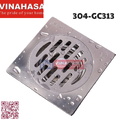 Ga thoát sàn inox304 Vinahasa 304-GC313