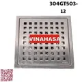 Ga thoát sàn inox304 Vinahasa 304GT503-12