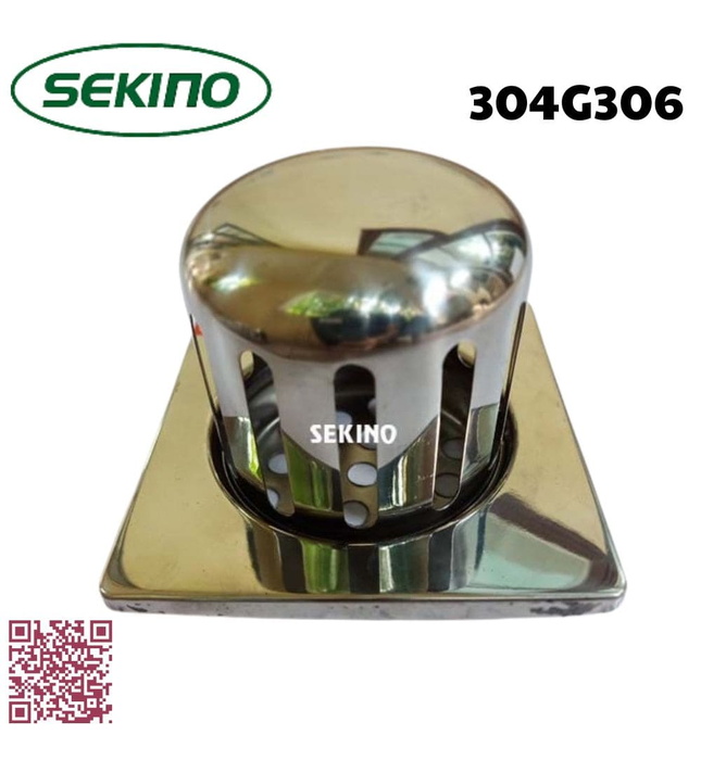 Cầu lọc rác inox304 Sekino 304G306