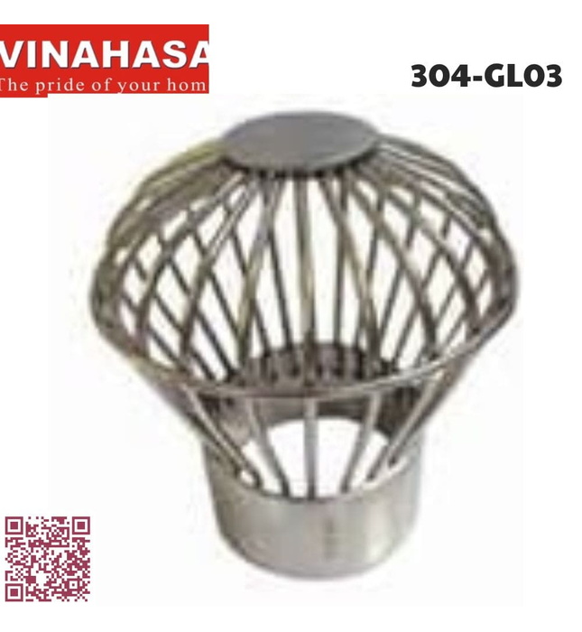 Cầu lọc rác inox304 Vinahasa 304-GL03