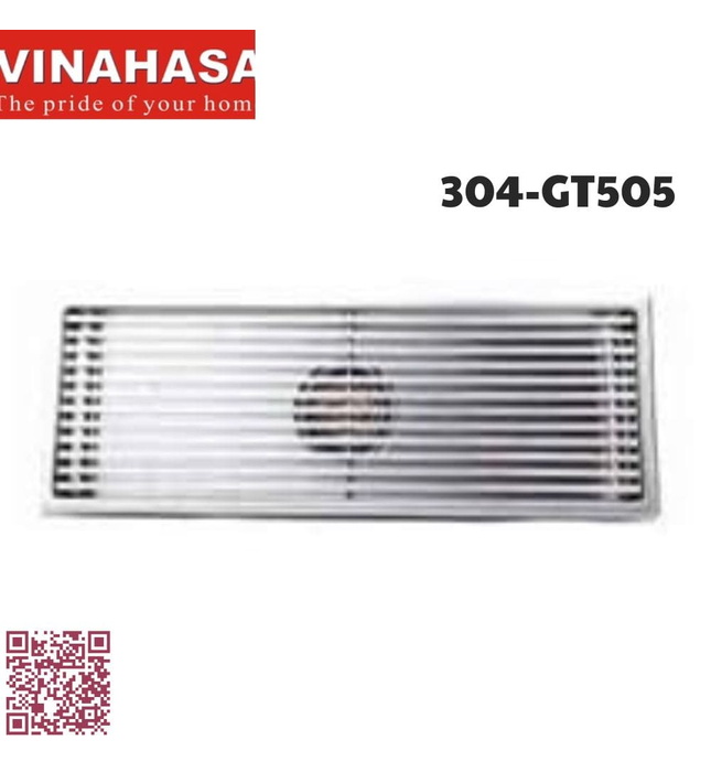Ga thoát sàn inox304 Vinahasa 304-GT505