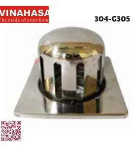 Cầu lọc rác inox304 Vinahasa 304-G305