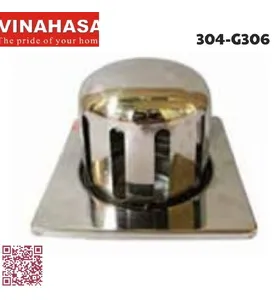 Cầu lọc rác inox304 Vinahasa 304-G306