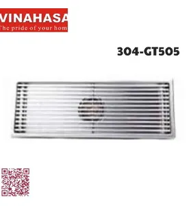 Ga thoát sàn inox304 Vinahasa 304-GT505