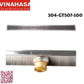 Ga thoát sàn inox304 Vinahasa 04-GT507-100  