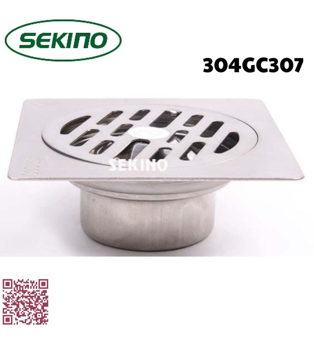 Ga thoát sàn inox304 Sekino 304GC307