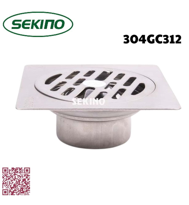 Ga thoát sàn inox304 Sekino 304GC312