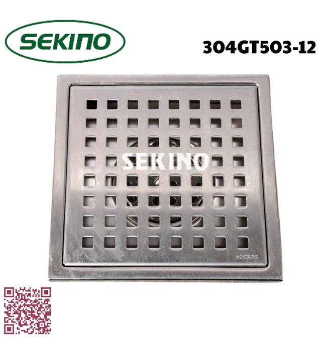 Ga thoát sàn inox304 Sekino 304GT503-12
