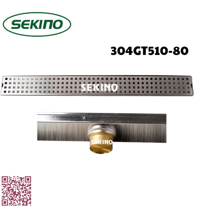 Ga thoát sàn inox304 Sekino 304GT510-80