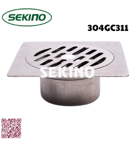 Ga thoát sàn inox304 Sekino 304GC311