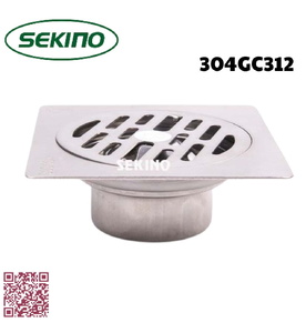 Ga thoát sàn inox304 Sekino 304GC312