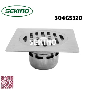 Ga thoát sàn inox304 Sekino 304GS320