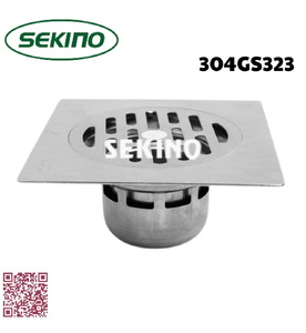 Ga thoát sàn inox304 Sekino 304GS323
