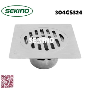Ga thoát sàn inox304 Sekino 304GS324