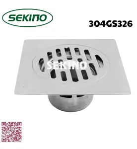 Ga thoát sàn inox304 Sekino 304GS326