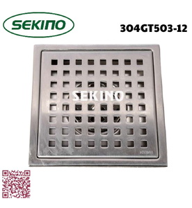 Ga thoát sàn inox304 Sekino 304GT503-12