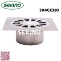 Ga thoát sàn inox304 Sekino 304GC310