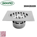 Ga thoát sàn inox304 Sekino 304GS320
