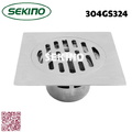 Ga thoát sàn inox304 Sekino 304GS324