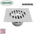 Ga thoát sàn inox304 Sekino 304GS326
