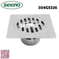 Ga thoát sàn inox304 Sekino 304GS326
