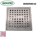 Ga thoát sàn inox304 Sekino 304GT503-12