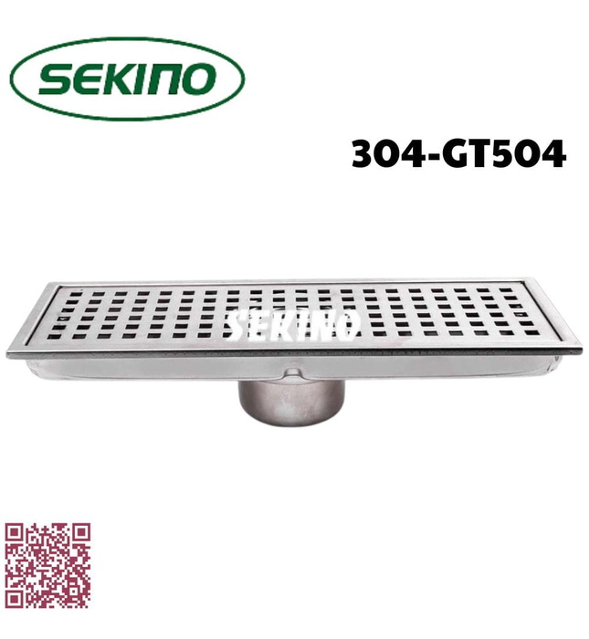Ga thoát sàn inox304 Sekino 304-GT504