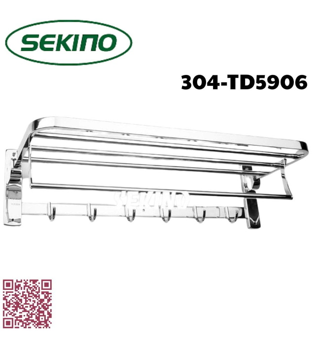 Giàn vắt khăn 2 tầng Sekino 304-TD5906