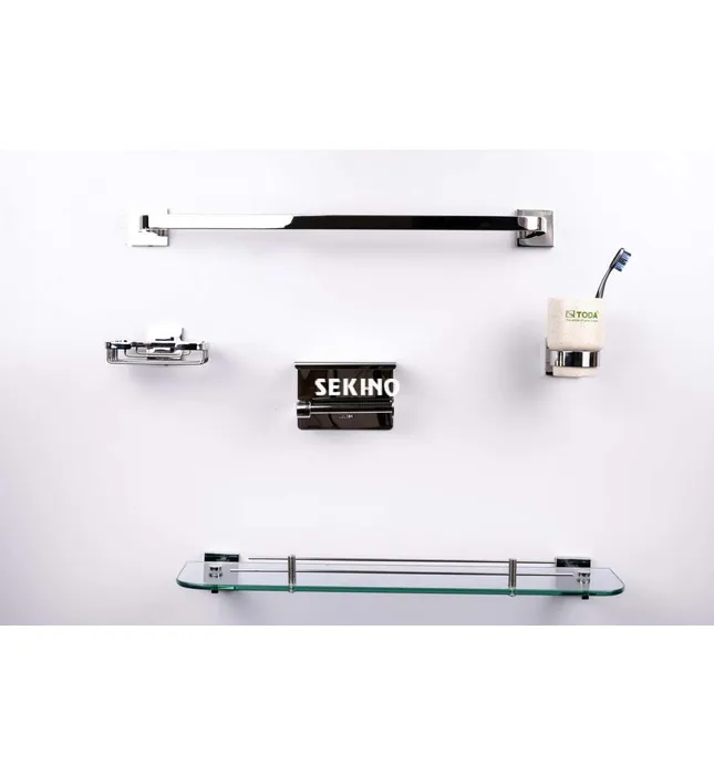 Bộ phụ kiện phòng tắm inox 5 món Sekino 304TD4600