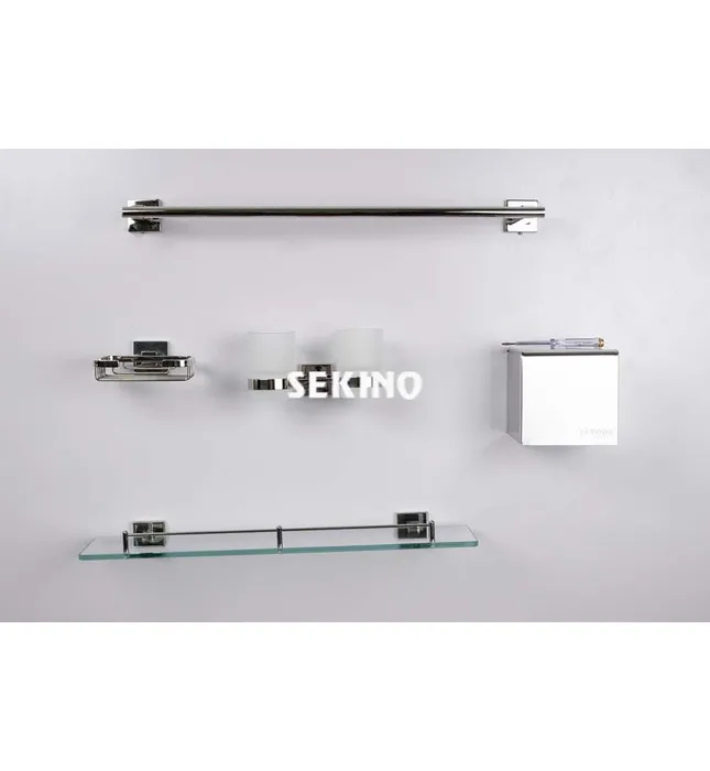 Bộ phụ kiện phòng tắm inox 5 món Sekino 304TD8600
