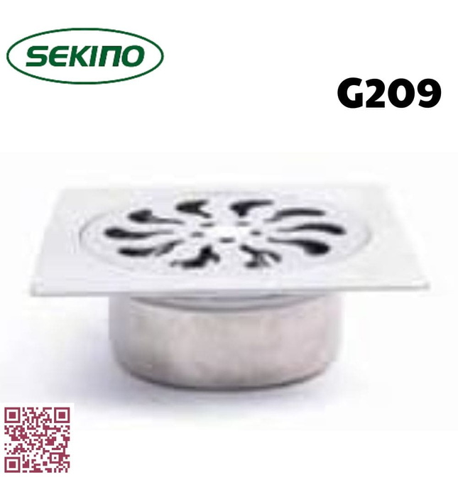 Ga thoát sàn inox430 Sekino G209