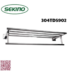 Giàn vắt khăn 2 tầng Sekino 304TD5902
